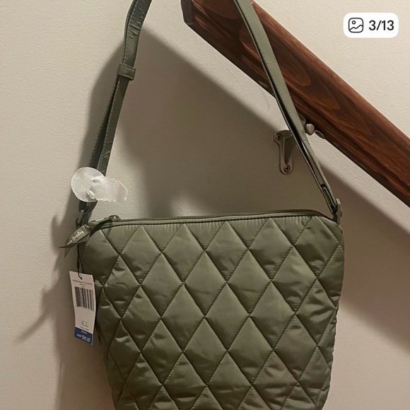 Vera Bradley Ultralight Quilted Crossbody Bag in Sage NWT - Picture 3 of 13